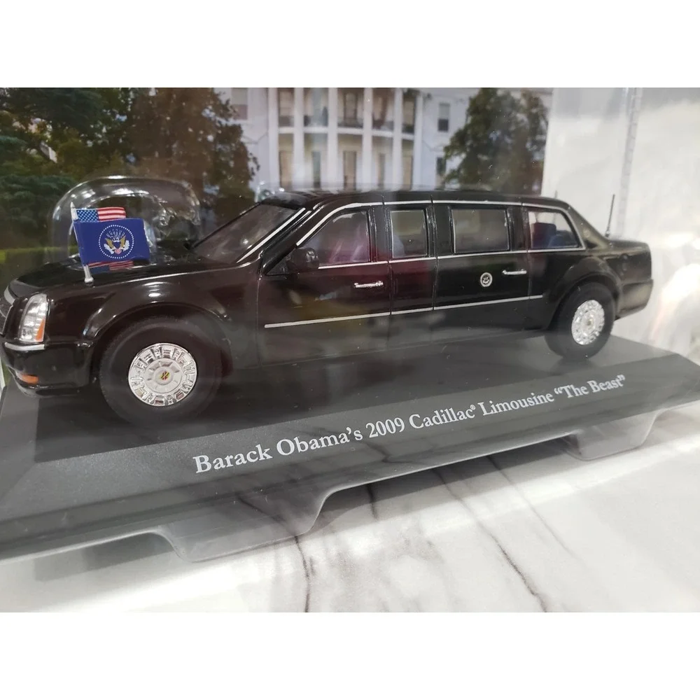 NEW Greenlight Presidential Limos 1:43 2009 Cadillac The Beast Barack Obama